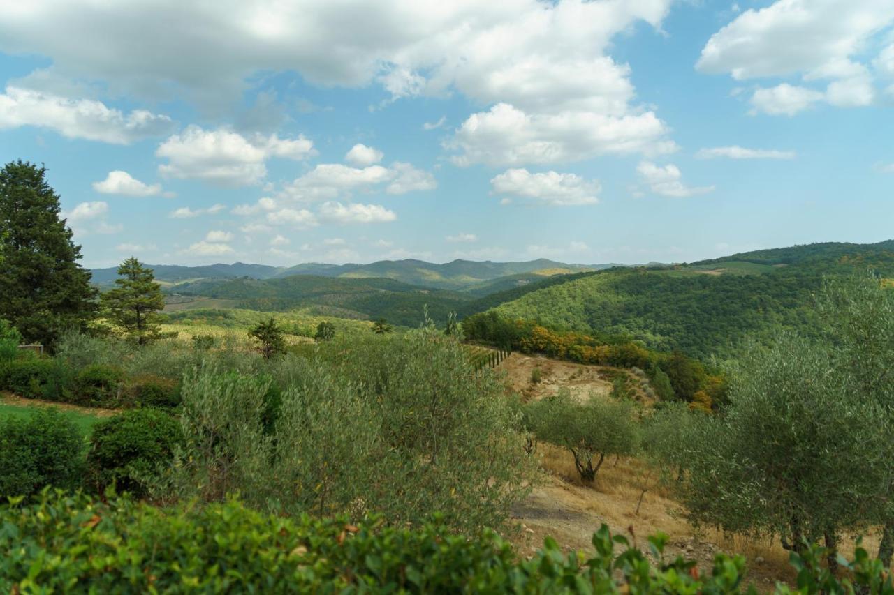 Villa Celle Di Lecchi Nel Chianti San Sano Exterior foto