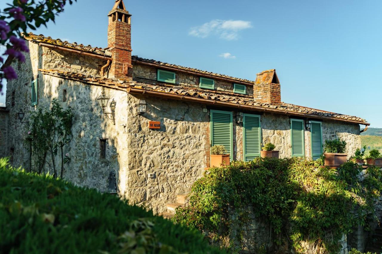 Villa Celle Di Lecchi Nel Chianti San Sano Exterior foto