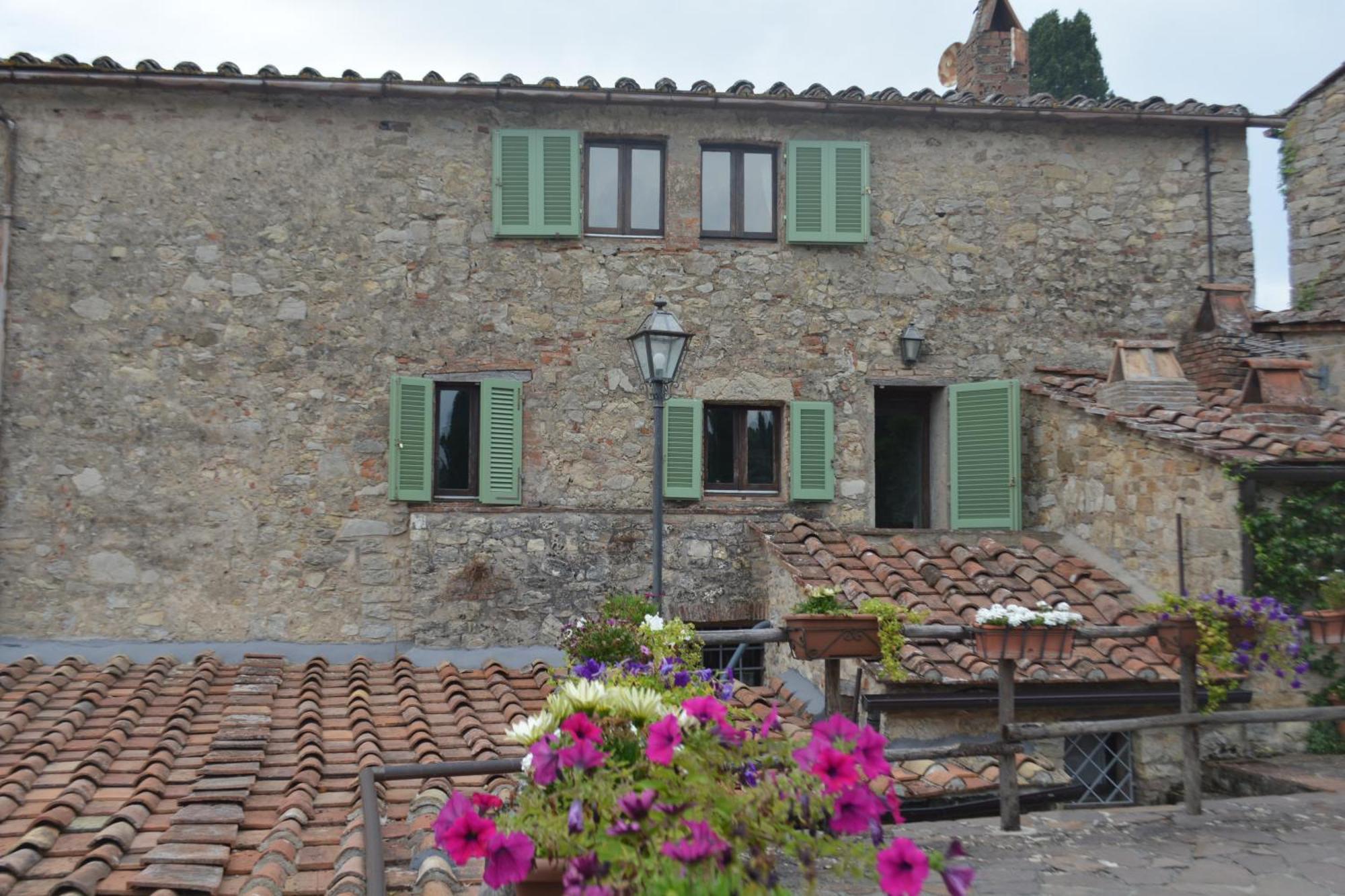 Villa Celle Di Lecchi Nel Chianti San Sano Exterior foto